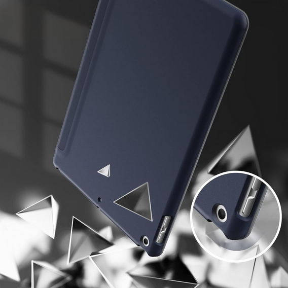 Case for iPad 7/8/9 10.2 2019/2020/2021, Smartcase, dark blue
