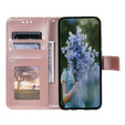 Flip case for Motorola Moto G73 5G, Mandala Flower, pink rose gold