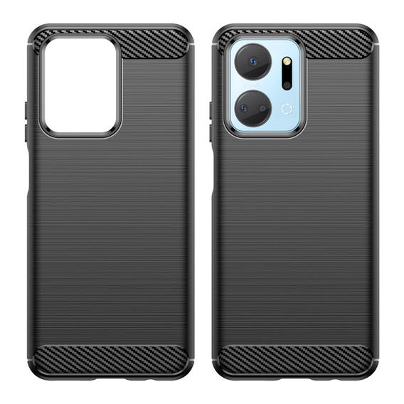 Case for Honor X7a 5G, Carbon, black