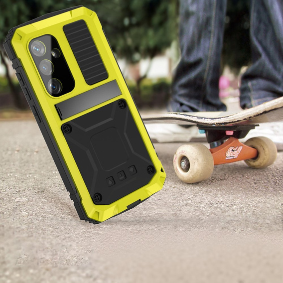 Armored case for Samsung Galaxy S25+ Plus, R-JUST, yellow
