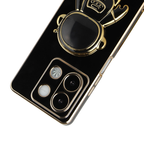 Case for Xiaomi Redmi Note 13 5G, Astronaut, black + 9H Tempered Glass