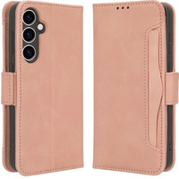 Flip case for Samsung Galaxy S23 FE, Card Slot, pink