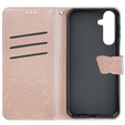 Flip case for Oppo A79 5G, Butterfly, pink rose gold