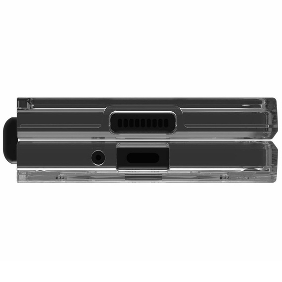 Urban Armor Gear Case for Galaxy Z Fold 5 5G, Plyo MagSafe, transparent