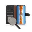 KHAZNEH RFID case for Xiaomi 13T / 13T Pro, Litchi Texture, black