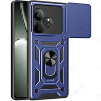 Case for Realme GT 6 / 6T, CamShield Slide, blue