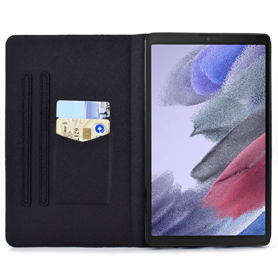Case for Samsung Galaxy Tab A7 Lite, with flap, colorful horse