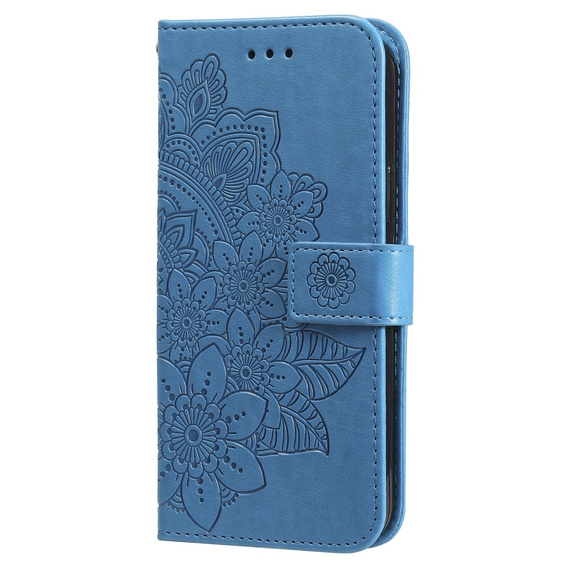 Flip case for Xiaomi Redmi Note 13 Pro 5G, Mandala, blue