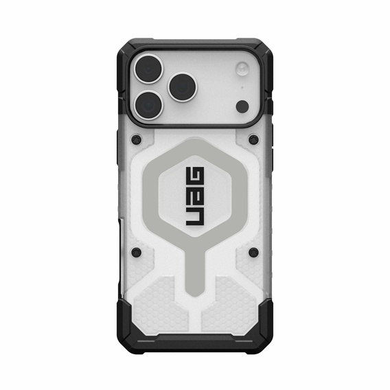Urban Armor Gear case for iPhone 17 Pro Max, Pathfinder MagSafe, Ice/Silver