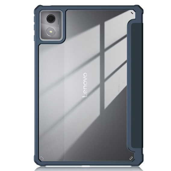 Case for Lenovo Tab K11 Plus, Smartcase Hybrid, with stylus space, dark blue