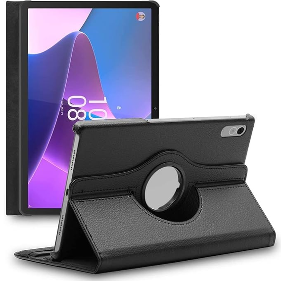 Case for Lenovo Tab P11 Gen 2 TB350FU TB350XU 11.5" TB330FU 10.95", Rotating 360, black