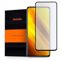 Mocolo Full Glue Tempered Glass for Xiaomi Poco X3 NFC, black frame