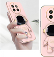 Case for Realme 12 Pro 5G / 12 Pro+ 5G, Astronaut, pink