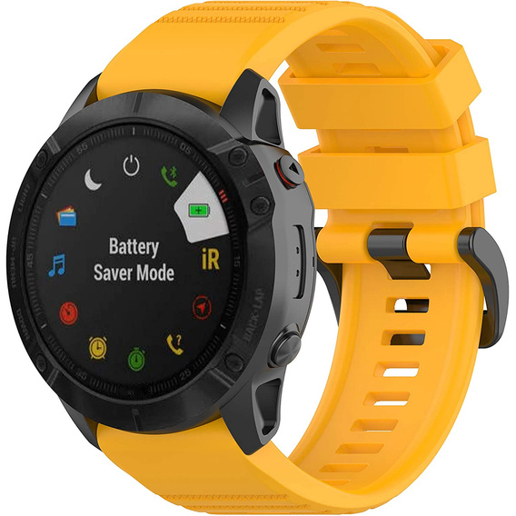 QuickFit Silicone Strap for Garmin Fenix 26mm