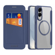 Dux Ducis Case for Samsung Galaxy S25 Edge, Skin X Pro, MagSafe, dark blue