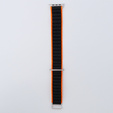Nylon Strap for Apple Watch 1/2/3/4/5/6/7/8/SE/ULTRA 42/44/45/49mm, Orange / Black