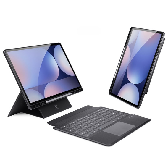 Keyboard case for Samsung Galaxy Tab S8 Ultra / S9 Ultra / S10 Ultra, Dux Ducis DK Series, black