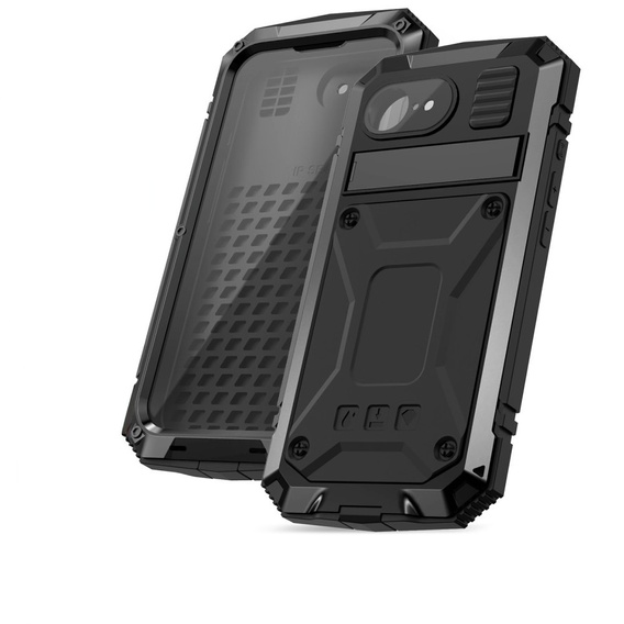 Armored case for iPhone 16E, R-JUST, black