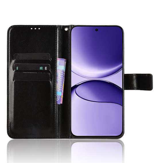 Crazy Horse Wallet flip case for Xiaomi Poco F7 5G