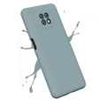 Case for Xiaomi Redmi Note 9T 5G, Silicone Lite, lavender grey