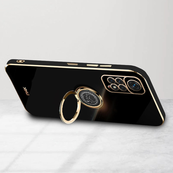 Case for Xiaomi Redmi Note 11 / 11S, Electro Ring, black
