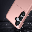 Case for Samsung Galaxy A56 5G, Sliding Card Holder, pink