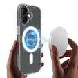 Case for iPhone 17, for MagSafe, transparent