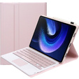 Case + keyboard Xiaomi Pad 6 / 6 Pro, Touchpad, pink