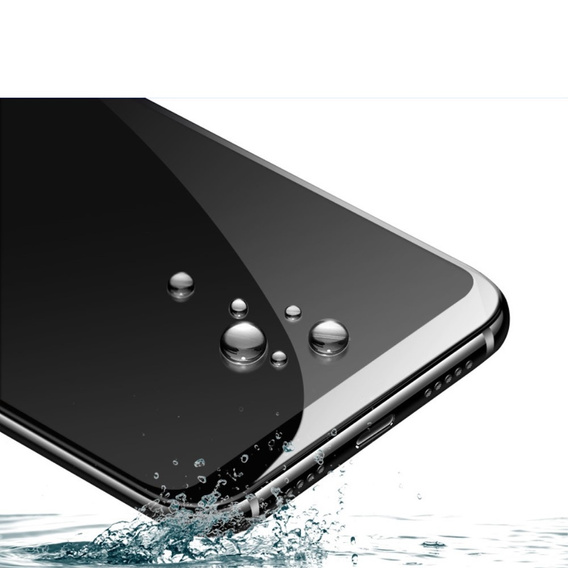 IMAK Full Cover Tempered Glass for Xiaomi Redmi Note 13 5G, black frame
