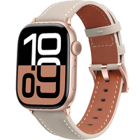 Leather Strap for Apple Watch 1/2/3/4/5/6/7/8/SE/Ultra 42/44/45/49mm, Pink