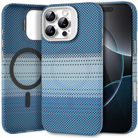 Case for iPhone 16 Pro Max, Frame Kickstand, for MagSafe, Moon Blue