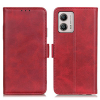 Flip case for Motorola Moto G53 5G / G13 / G23, Wallet, red