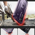 Armored case for Samsung Galaxy S23, Dexnor Full Body (Two Frames), purple