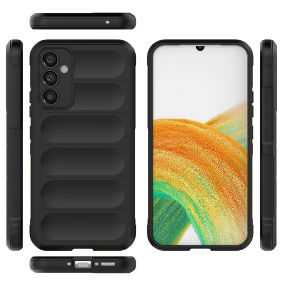 Case for Samsung Galaxy A34 5G, Gaming Shockproof, black