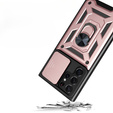 Case for Samsung Galaxy S23 Ultra, CamShield Slide, pink rose gold