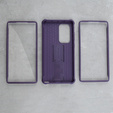 Armored case for Samsung Galaxy S23 Ultra, Dexnor Full Body (Two Frames), purple