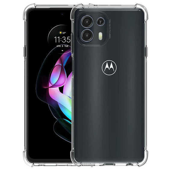 Case for Motorola Edge 20 Lite, Dropproof, transparent
