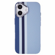 MagSafe's iPhone 16 Case, Carbon Fiber, blue