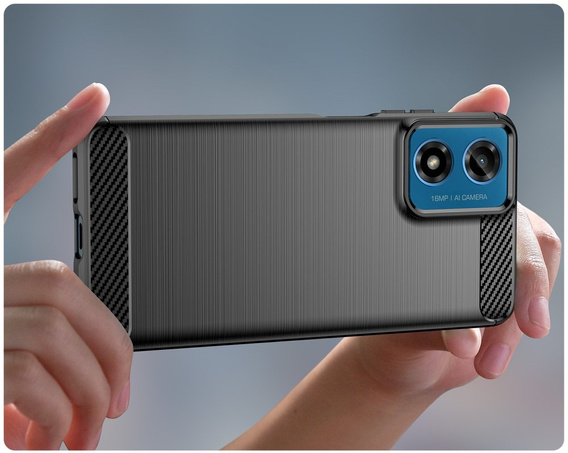 Case for Motorola Moto G24 / G24 Power / G04, Carbon, black