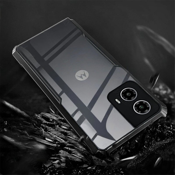 Case for Motorola Moto G24 / G24 Power / G04, AntiDrop Hybrid, black