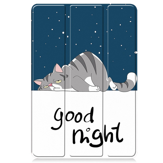 Case for Xiaomi Pad 6S Pro 12.4, Smartcase, cat