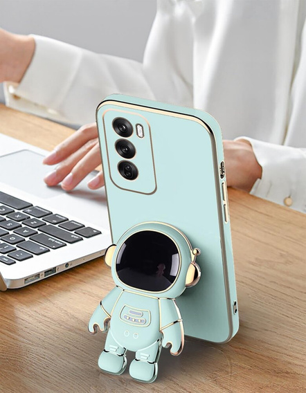 Case for Oppo Reno 12, Astronaut, green