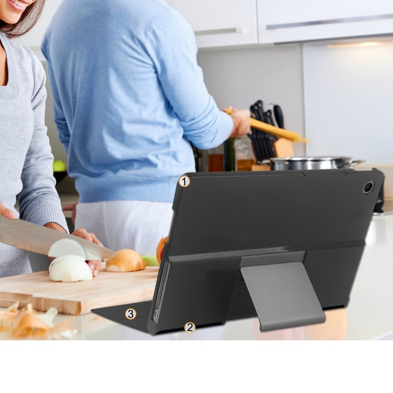 Case for Lenovo Tab Plus, Smartcase, don't touch me