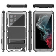 Case for Samsung Galaxy S22 Ultra, R-JUST, armoured, silver