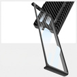 Wallet case with flap carbon black for Samsung Galaxy Z Fold 7 5G