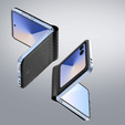 Case Dux Ducis for Samsung Galaxy Z Flip7 5G, Bril, black