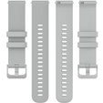 Silicone strap for 18mm do Garmin Vivomove 3S / Vivoactive 4S, Grey