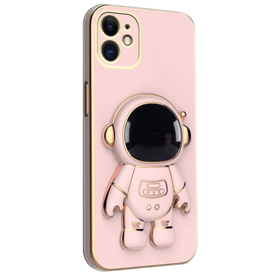 Case for iPhone 12, Astronaut, pink