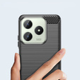 Case for Realme C63, Carbon, black