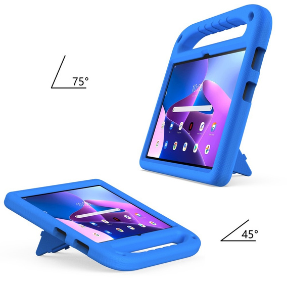 Children's Case for Lenovo Tab M10 10.1 Gen 3, Children's Case with Holder, blue